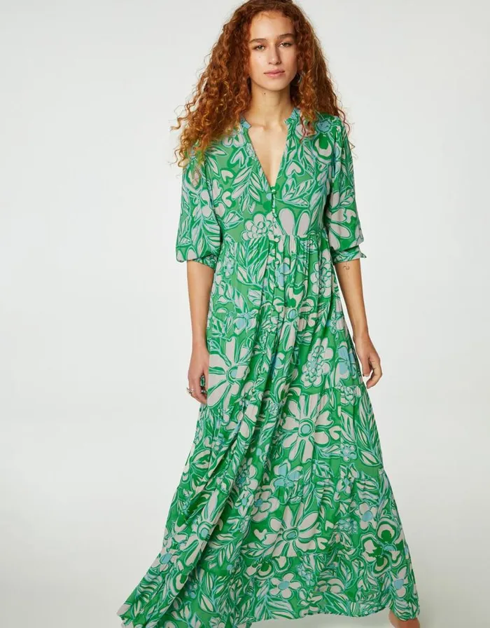 Monsoon Fabienne Chapot Cala Dress Green Women Summer Dresses Monsoon Fabienne Chapot Cala Dress Green Women Summer Dresses