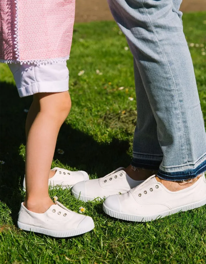 Monsoon Hampton Canvas Plum Plimsolls White Children Girls039 Shoes and Sandals Monsoon Hampton Canvas Plum Plimsolls White Children Girls039 Shoes and Sandals