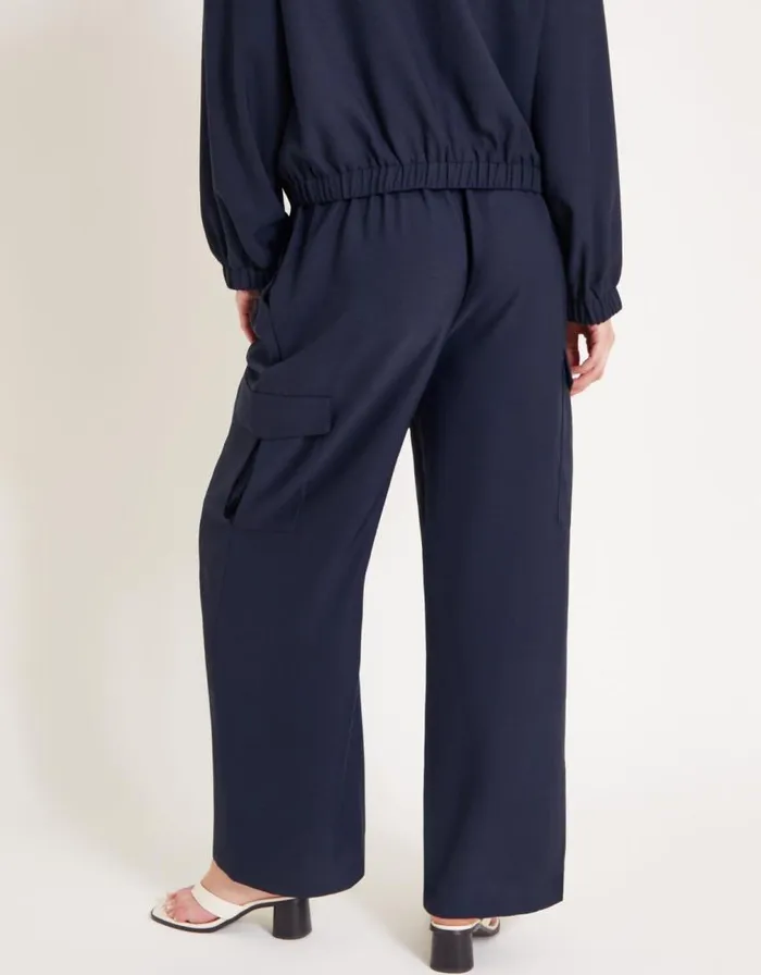 Monsoon Jody Cargo Trousers Blue Women Coords Monsoon Jody Cargo Trousers Blue Women Coords