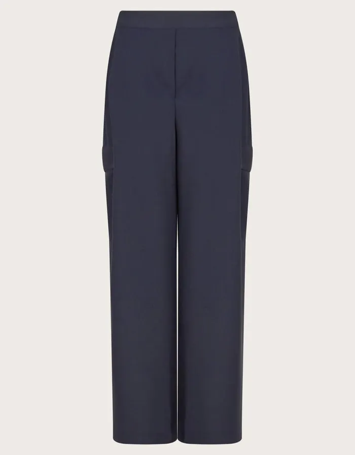 Monsoon Jody Cargo Trousers Blue Women Coords Monsoon Jody Cargo Trousers Blue Women Coords