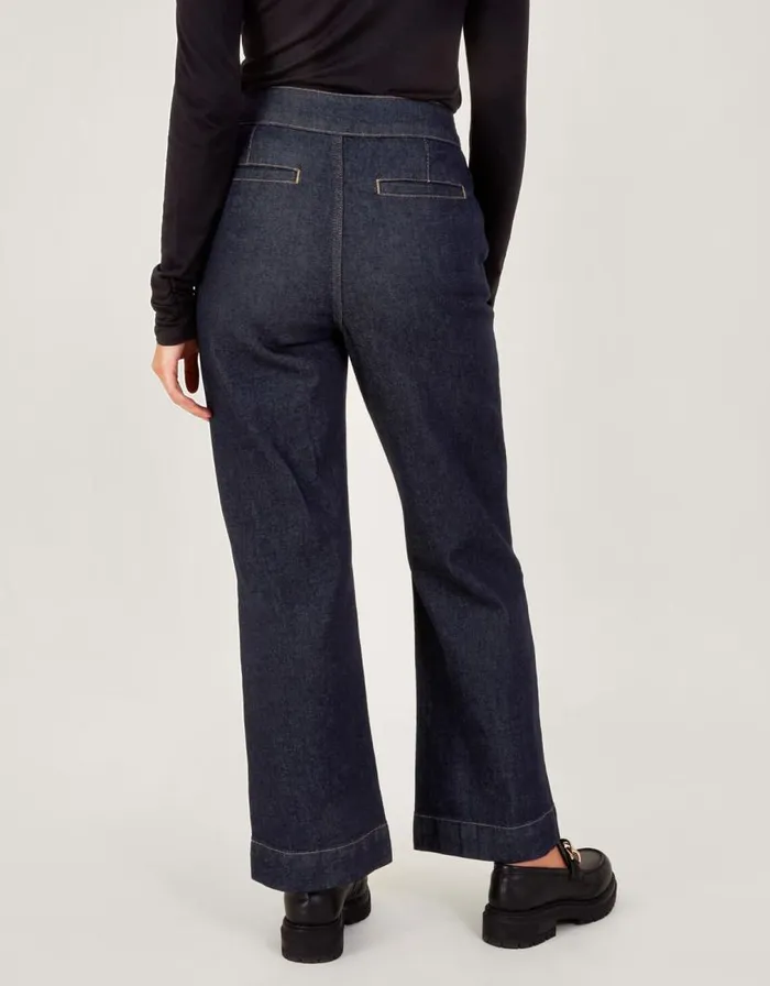 Monsoon Lara Wide Leg Jean Blue Women Trousers and Jeans Monsoon Lara Wide Leg Jean Blue Women Trousers and Jeans