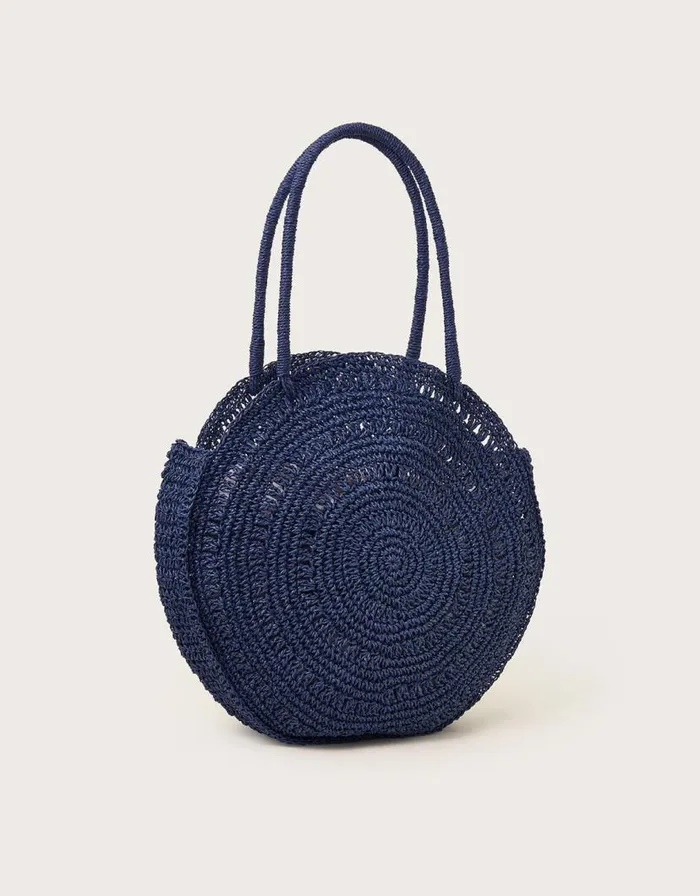 Monsoon Round Raffia Bag Women Bags and Purses Monsoon Round Raffia Bag Women Bags and Purses