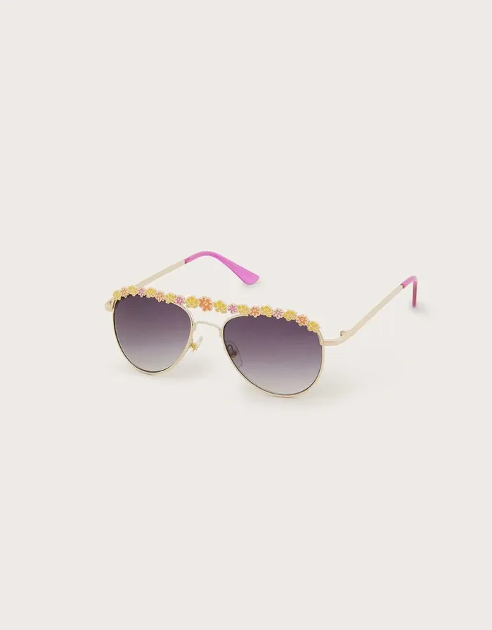 Monsoon Tropical Flower Sunglasses Children Hats and Sunglasses