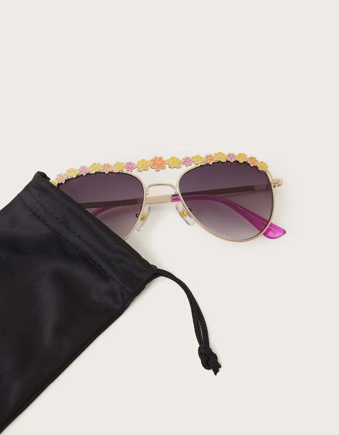 Monsoon Tropical Flower Sunglasses Children Hats and Sunglasses Monsoon Tropical Flower Sunglasses Children Hats and Sunglasses