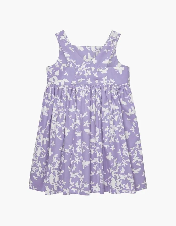 Monsoon Trotters Butterfly Print Dress Purple Children Dresses Monsoon Trotters Butterfly Print Dress Purple Children Dresses