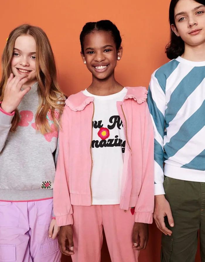 Monsoon Velour Bomber Jacket Pink Children Casualwear Collection Monsoon Velour Bomber Jacket Pink Children Casualwear Collection