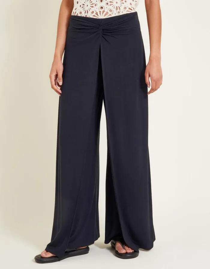 Monsoon Wanda Wrap Trousers Black Women Coords Monsoon Wanda Wrap Trousers Black Women Coords