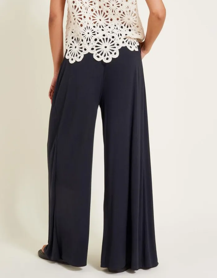 Monsoon Wanda Wrap Trousers Black Women Coords Monsoon Wanda Wrap Trousers Black Women Coords