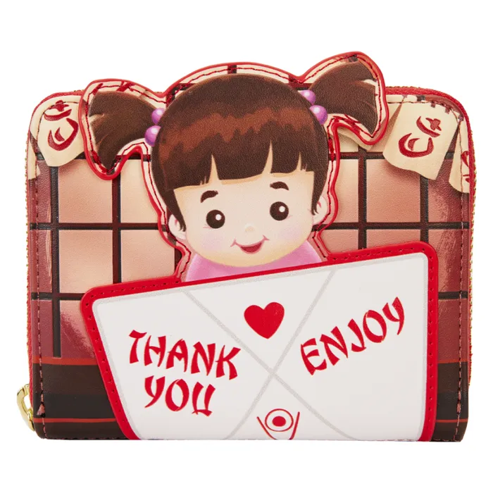 Monsters Inc Harryhausen039s Takeout Boo Zip Around Wallet Unisex Loungefly Bags and Wallets Monsters Inc Harryhausen039s Takeout Boo Zip Around Wallet Unisex Loungefly Bags and Wallets