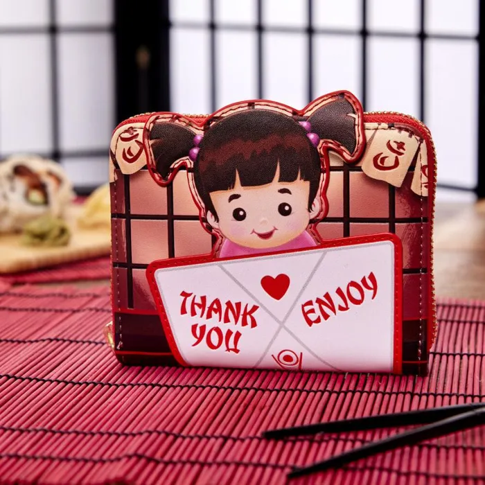 Monsters Inc Harryhausen039s Takeout Boo Zip Around Wallet Unisex Loungefly Bags and Wallets Monsters Inc Harryhausen039s Takeout Boo Zip Around Wallet Unisex Loungefly Bags and Wallets