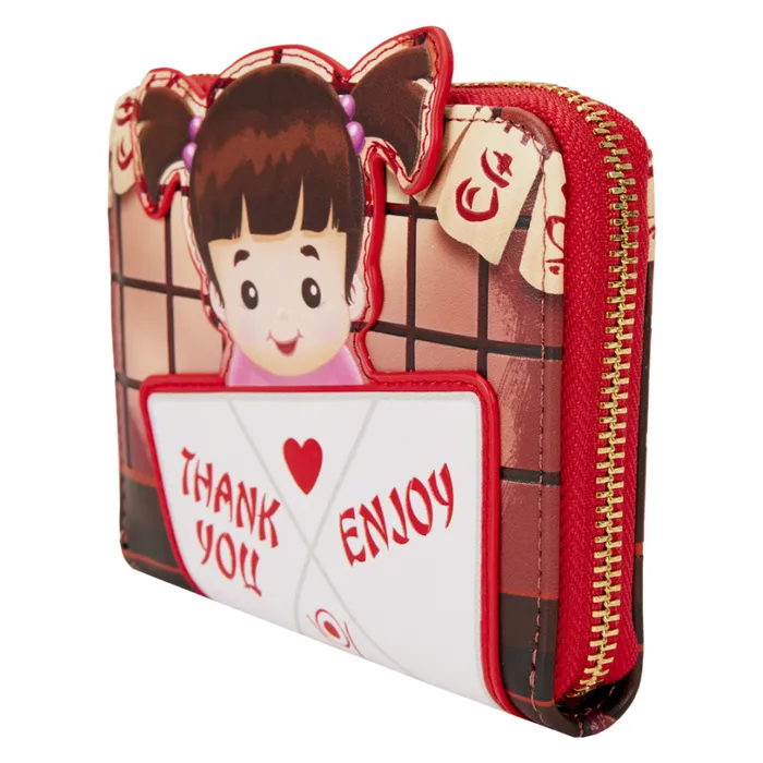 Monsters Inc Harryhausen039s Takeout Boo Zip Around Wallet Unisex Loungefly Bags and Wallets Monsters Inc Harryhausen039s Takeout Boo Zip Around Wallet Unisex Loungefly Bags and Wallets