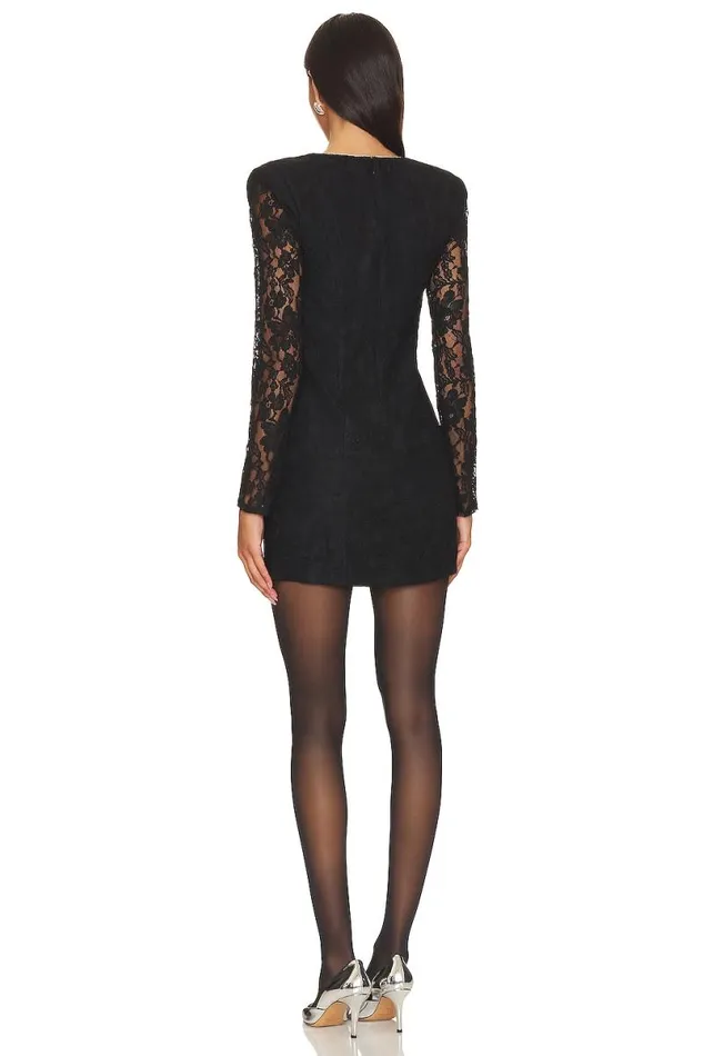 Nadine Mini Dress Black Women Lovers and Friends Dresses