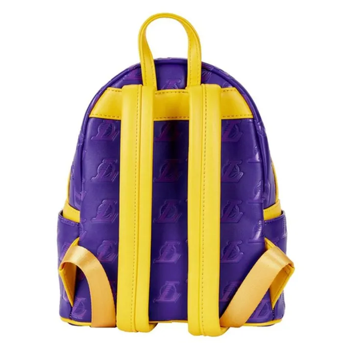 NBA Los Angeles Lakers Logo Mini Backpack Unisex Loungefly Backpacks