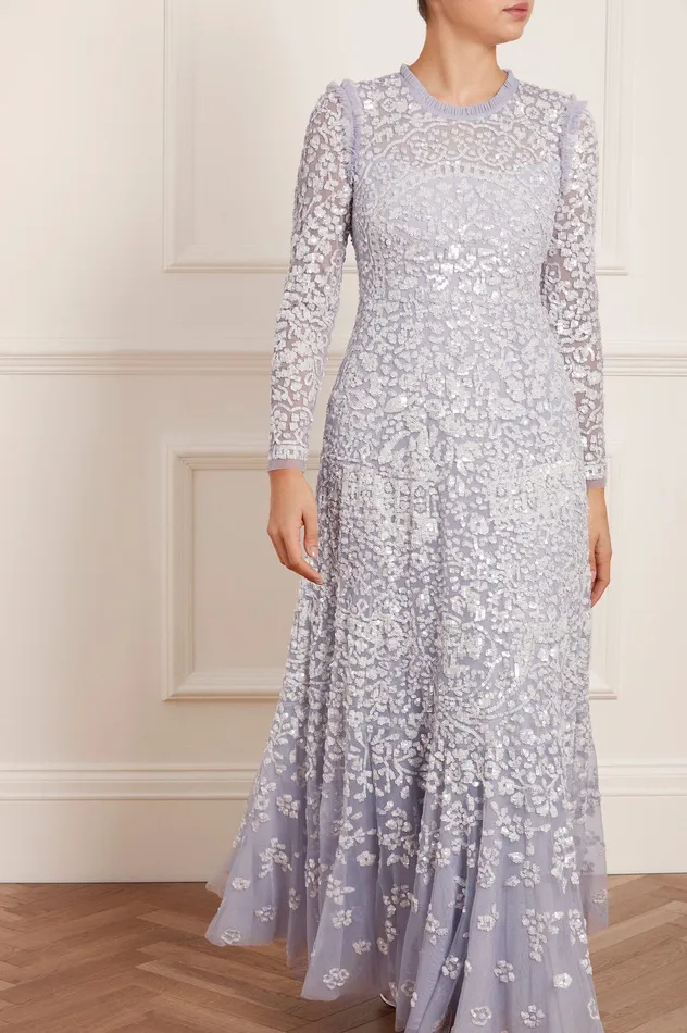Needle and Thread Amaryllis Gown Blue Women Embellished Dresses