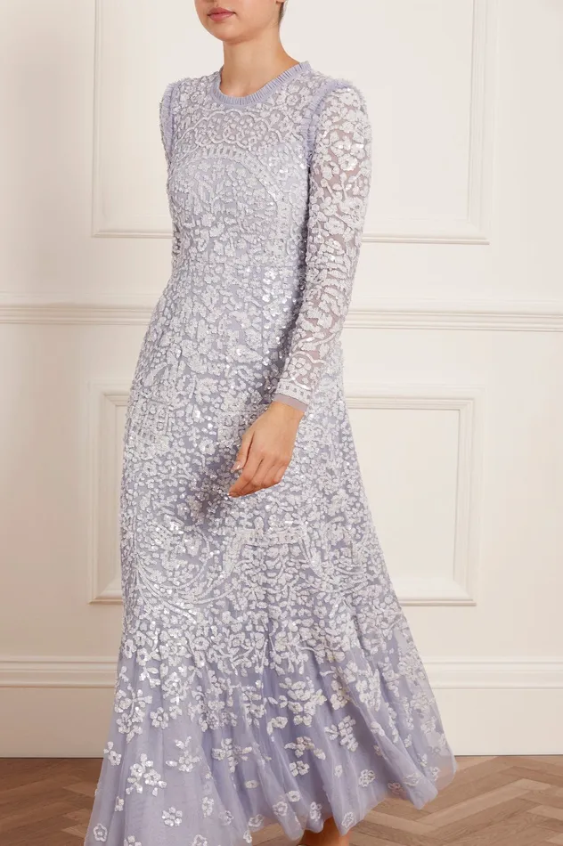 Needle and Thread Amaryllis Gown Blue Women Embellished Dresses