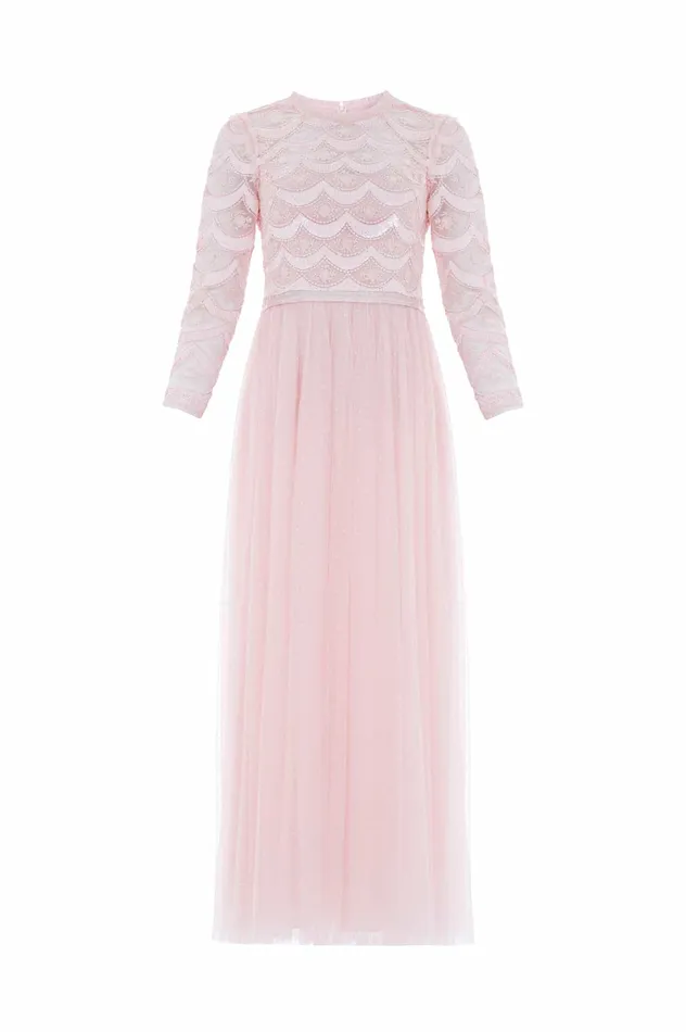 Needle and Thread Fifi Bodice Gown Pink Women Embellished Dresses