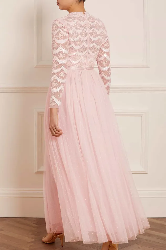Needle and Thread Fifi Bodice Gown Pink Women Embellished Dresses