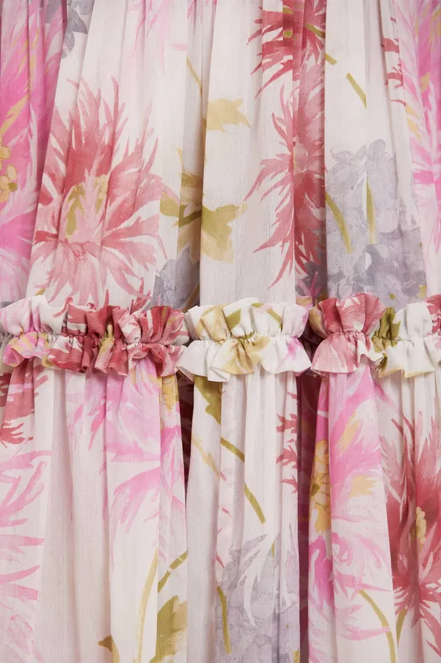 Needle and Thread Hummingbird Chiffon Smocked Micro Mini Dress Multi Women Day Dresses Needle and Thread Hummingbird Chiffon Smocked Micro Mini Dress Multi Women Day Dresses