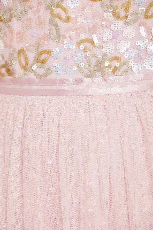 Needle and Thread Lena Bodice Ankle Gown Pink Women Embellished Dresses Needle and Thread Lena Bodice Ankle Gown Pink Women Embellished Dresses