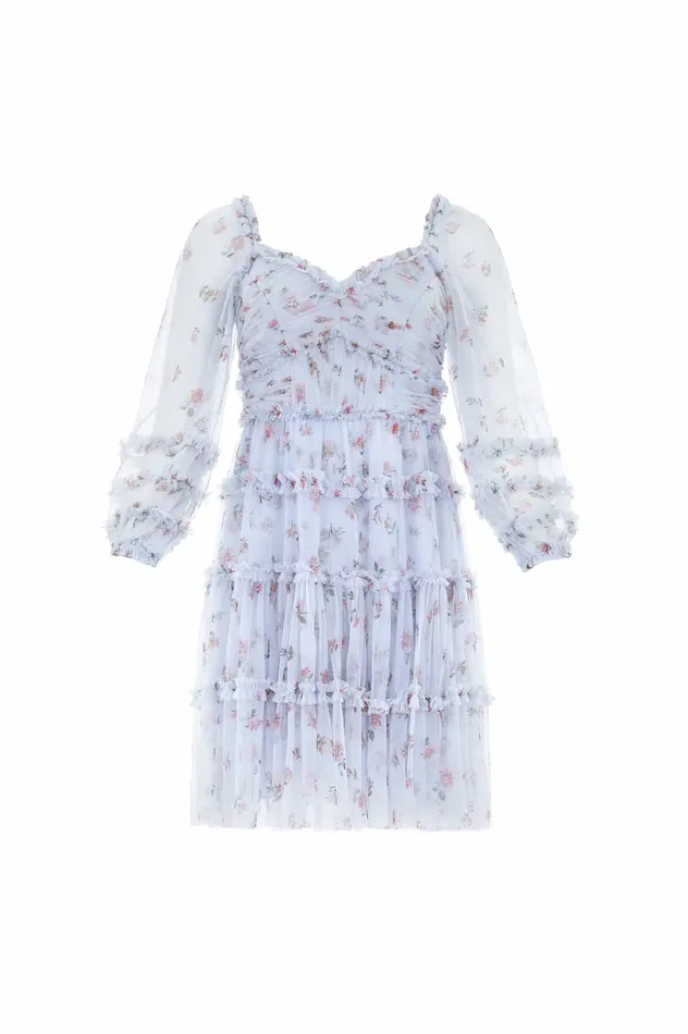 Needle and Thread Scatter Ditsy Mini Dress Blue Women Printed Dresses Needle and Thread Scatter Ditsy Mini Dress Blue Women Printed Dresses