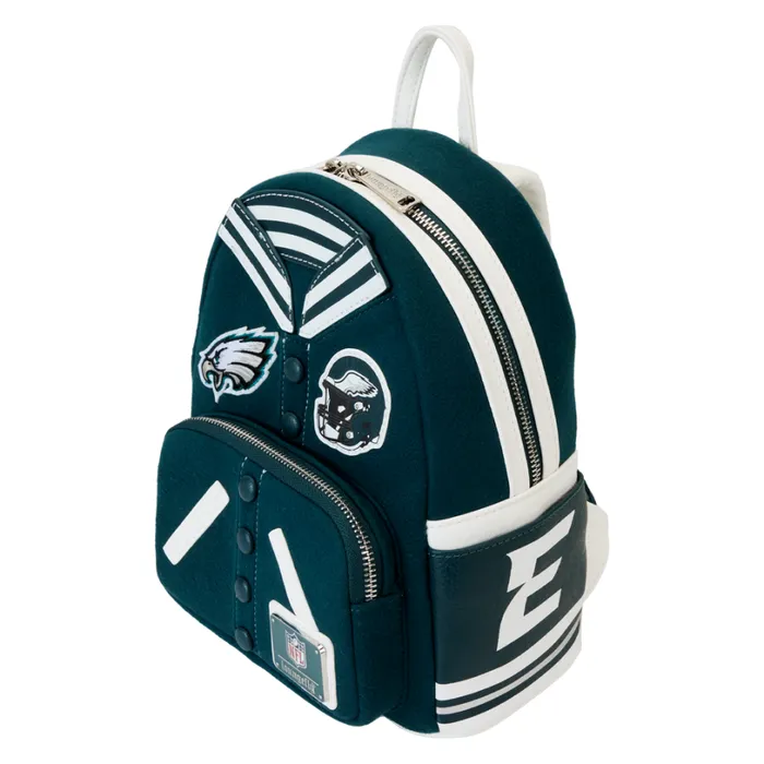 NFL Philadelphia Eagles Varsity Mini Backpack Unisex Loungefly Backpacks