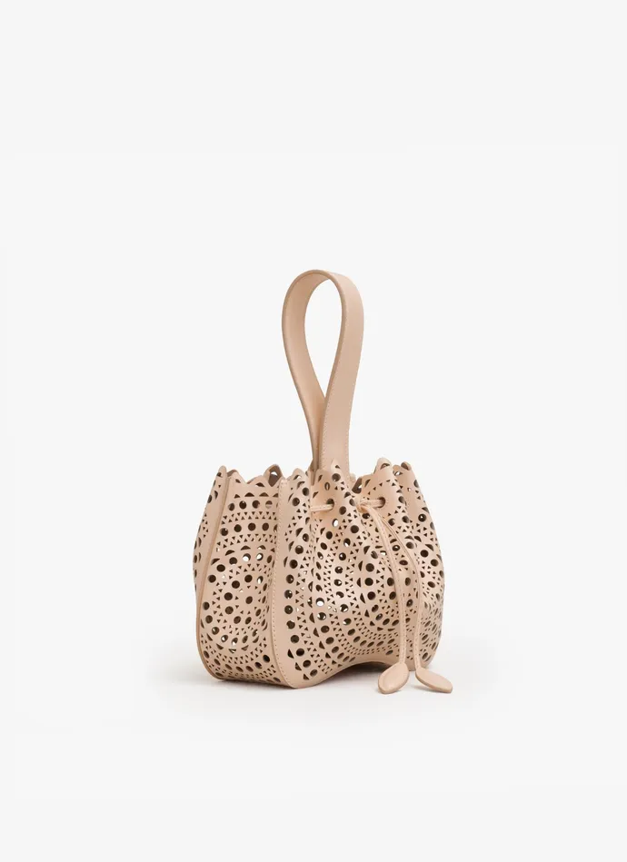 Nude ROSE MARIE BAG IN VIENNE CALFSKIN Women Alaa Mini Bags