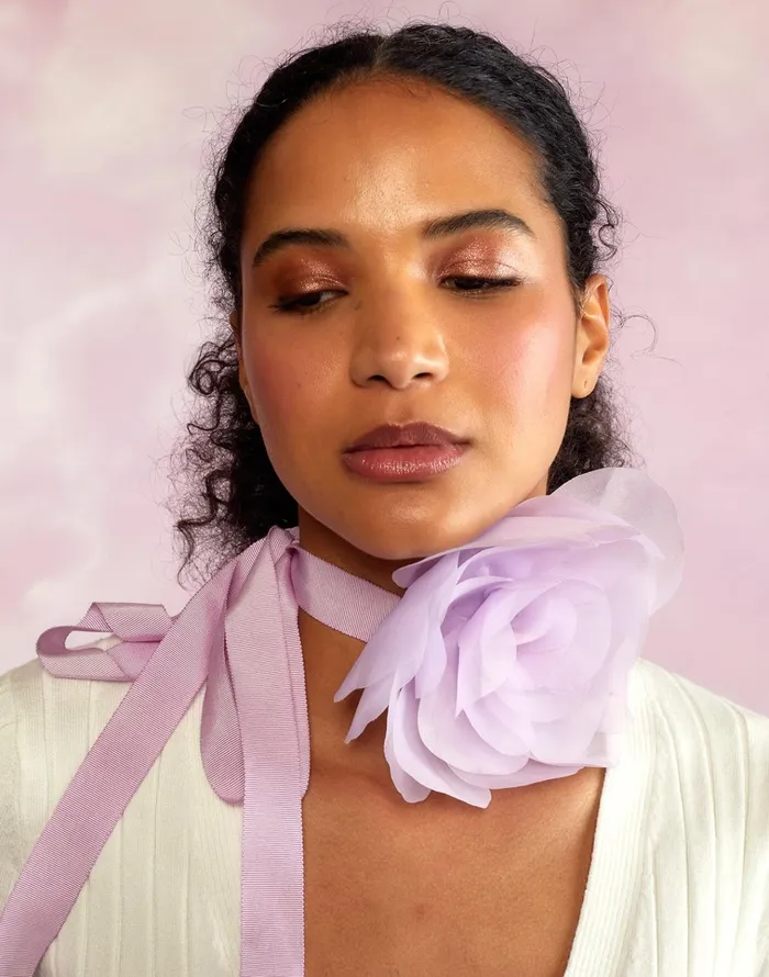 Organza Flower Ties 8211 Lvndr Women Cynthia Rowley Accessories