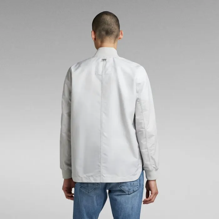 Overshirts Men GStar RAW 15 Degrees Overshirt Oyster Mushroom