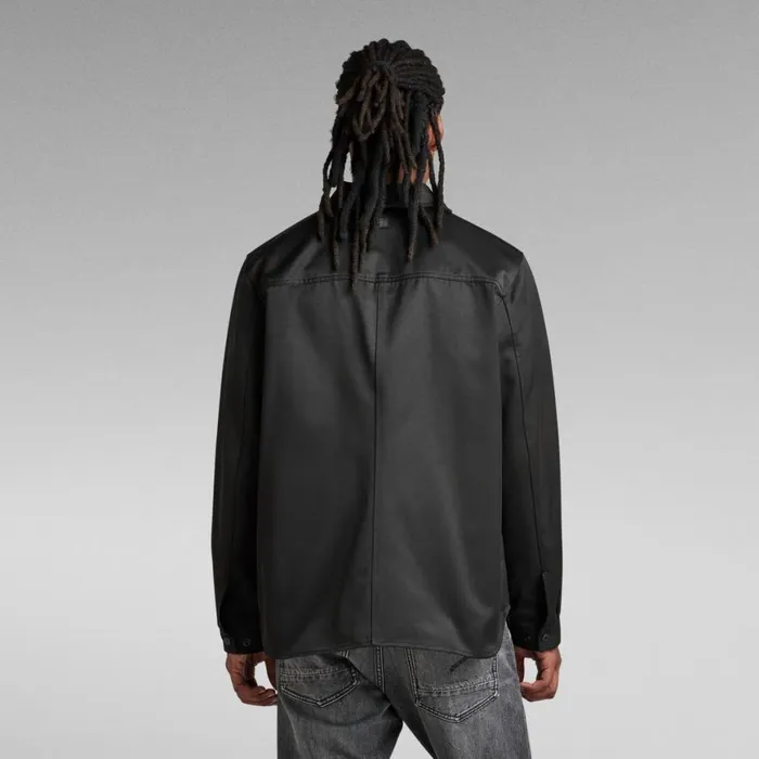 Overshirts Men GStar RAW RF Service Overshirt Dark Black