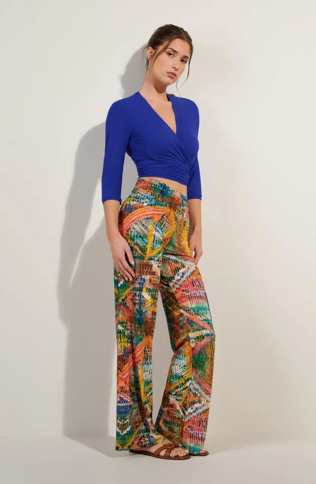 Pain De Sucre Beachwear Women Luiza Sapphire