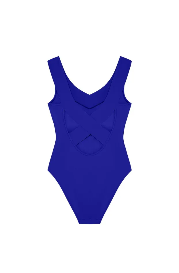 Pain De Sucre Onepiece Swimsuits Women Soya Sapphire