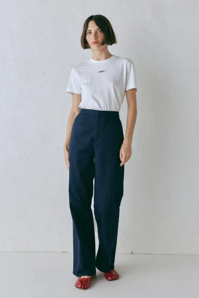 Pants Women VRG GRL Rue Pants Navy