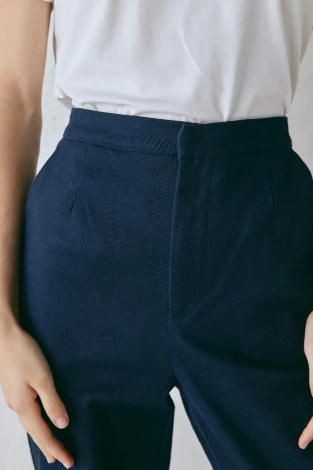 Pants Women VRG GRL Rue Pants Navy Pants Women VRG GRL Rue Pants Navy