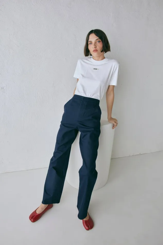 Pants Women VRG GRL Rue Pants Navy Pants Women VRG GRL Rue Pants Navy