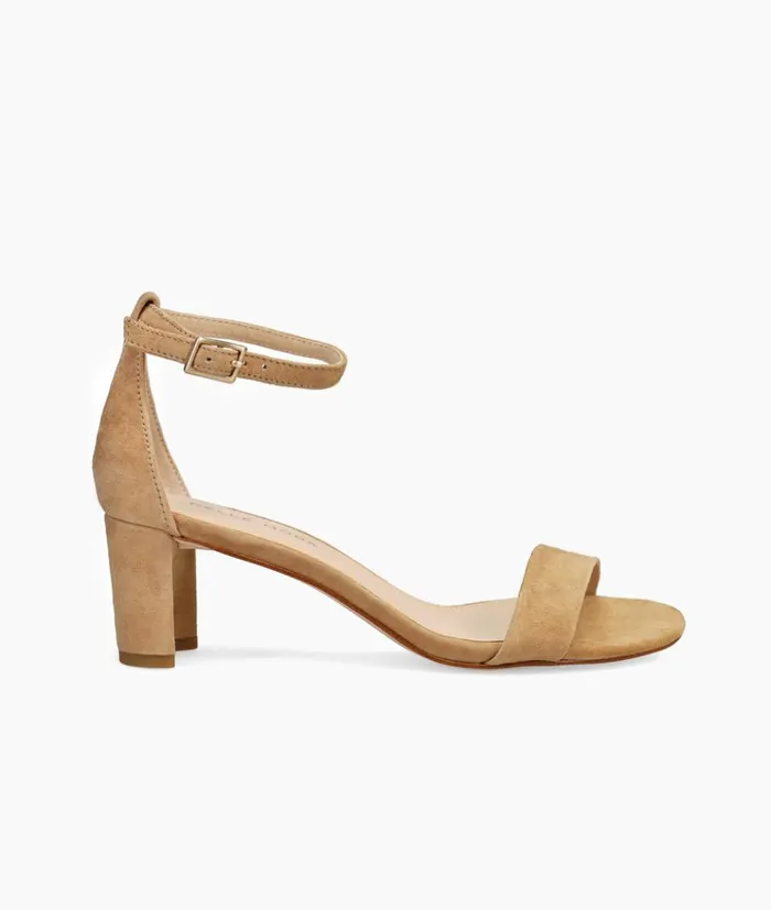 Pelle Moda Monroe Low Heel 8211 Latte Latte Kid Suede Women Low Heels