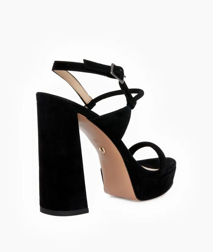 Pelle Moda Olina Platform 8211 Black Black Kid Suede Women Platforms Pelle Moda Olina Platform 8211 Black Black Kid Suede Women Platforms