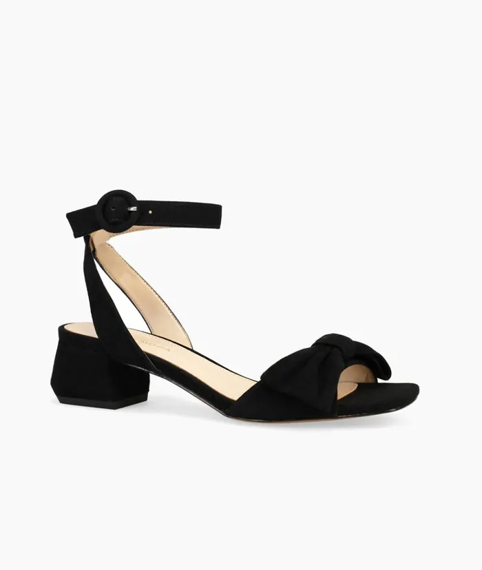 Pelle Moda Tandi Sandal 8211 Black Black Kid Suede Women Sandals Pelle Moda Tandi Sandal 8211 Black Black Kid Suede Women Sandals