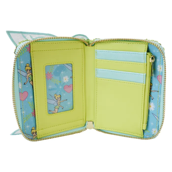 Peter Pan Tinker Bell Exclusive Sequin Cosplay Zip Around Wallet Unisex Loungefly Bags and Wallets Peter Pan Tinker Bell Exclusive Sequin Cosplay Zip Around Wallet Unisex Loungefly Bags and Wallets