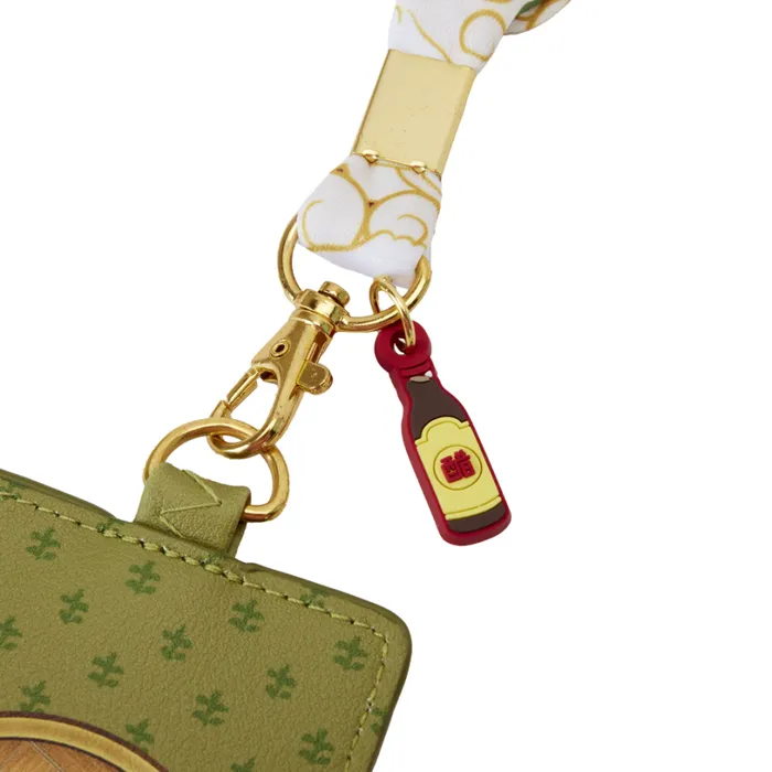 Pixar Shorts Bao Bamboo Steamer Basket Lanyard With Card Holder Unisex Loungefly Small Accessories Pixar Shorts Bao Bamboo Steamer Basket Lanyard With Card Holder Unisex Loungefly Small Accessories