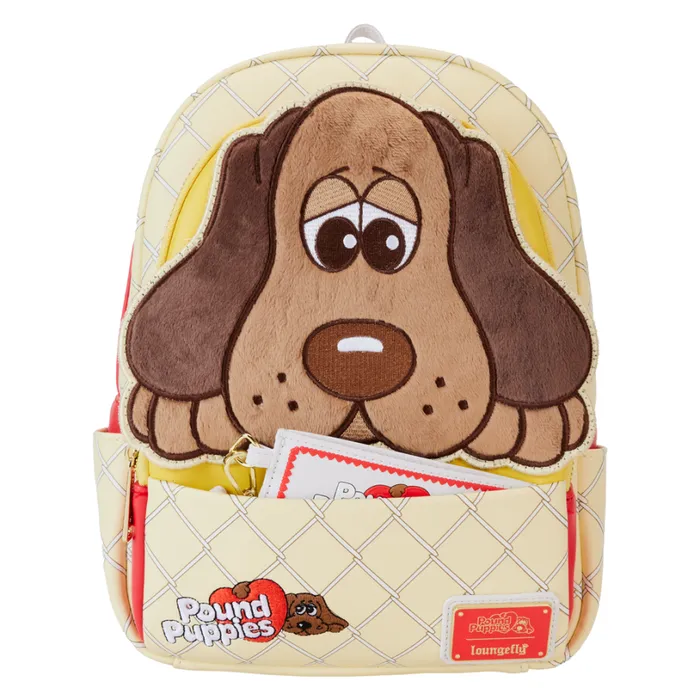 Pound Puppies 40th Anniversary Plush Mini Backpack With Card Holder Unisex Loungefly Backpacks Pound Puppies 40th Anniversary Plush Mini Backpack With Card Holder Unisex Loungefly Backpacks