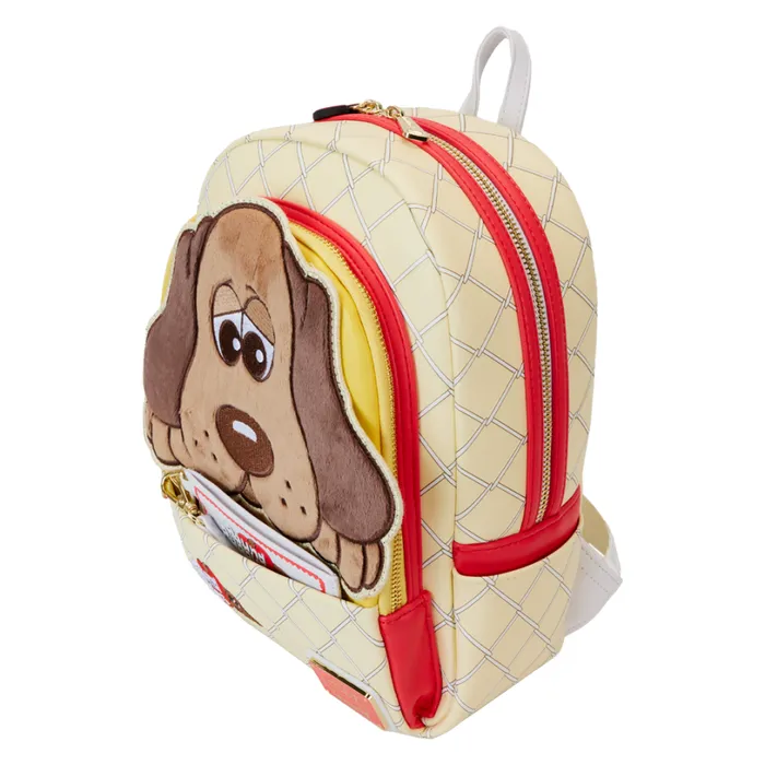 Pound Puppies 40th Anniversary Plush Mini Backpack With Card Holder Unisex Loungefly Backpacks Pound Puppies 40th Anniversary Plush Mini Backpack With Card Holder Unisex Loungefly Backpacks