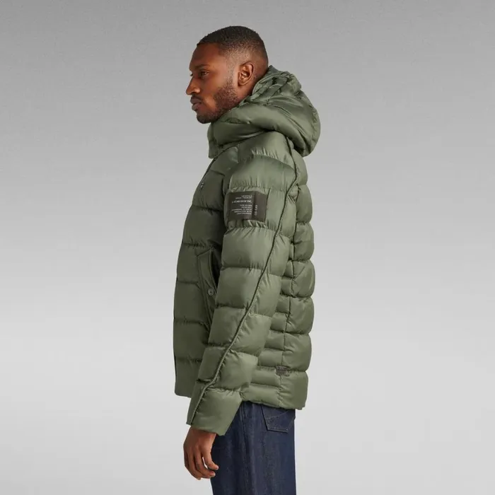 Puffer Jackets Men GStar RAW GWhistler Padded Hooded Jacket Light Hunter
