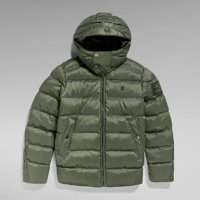 Puffer Jackets Men GStar RAW GWhistler Padded Hooded Jacket Light Hunter
