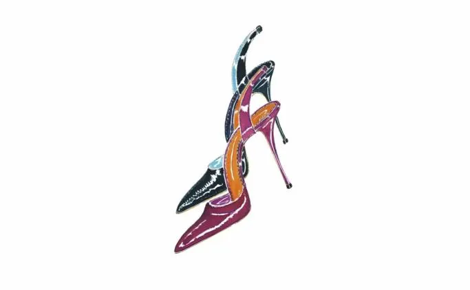 Pumps Women Manolo Blahnik CAROLYNE 70Black Suede Slingback Pumps Pumps Women Manolo Blahnik CAROLYNE 70Black Suede Slingback Pumps