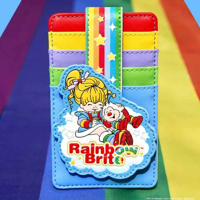 Rainbow Brite Cloud Card Holder Unisex Loungefly Bags and Wallets Rainbow Brite Cloud Card Holder Unisex Loungefly Bags and Wallets