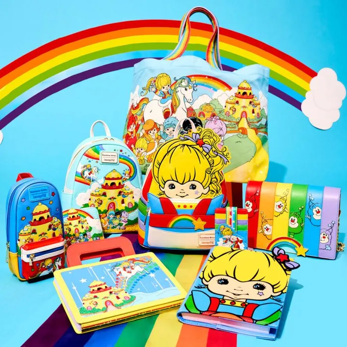 Rainbow Brite Cloud Card Holder Unisex Loungefly Bags and Wallets Rainbow Brite Cloud Card Holder Unisex Loungefly Bags and Wallets