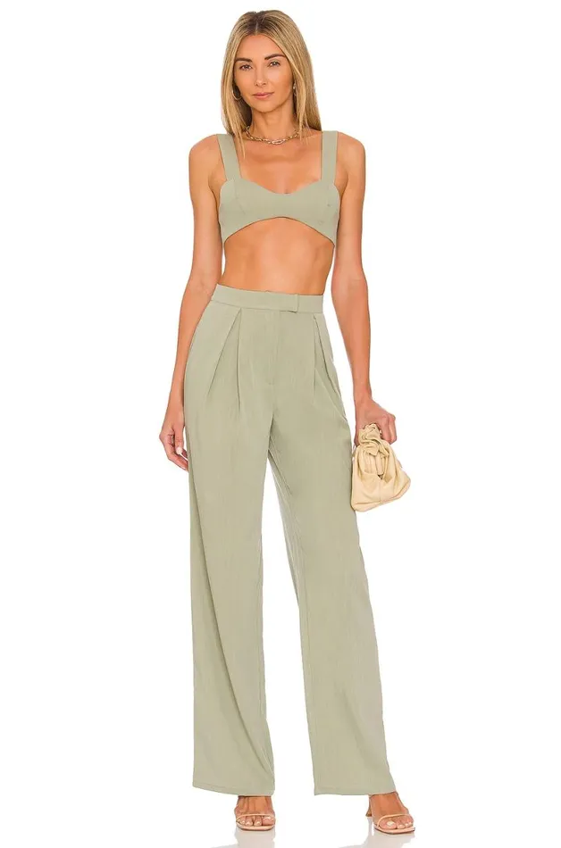 Roxanne Top Fern Green Women Lovers and Friends Tops