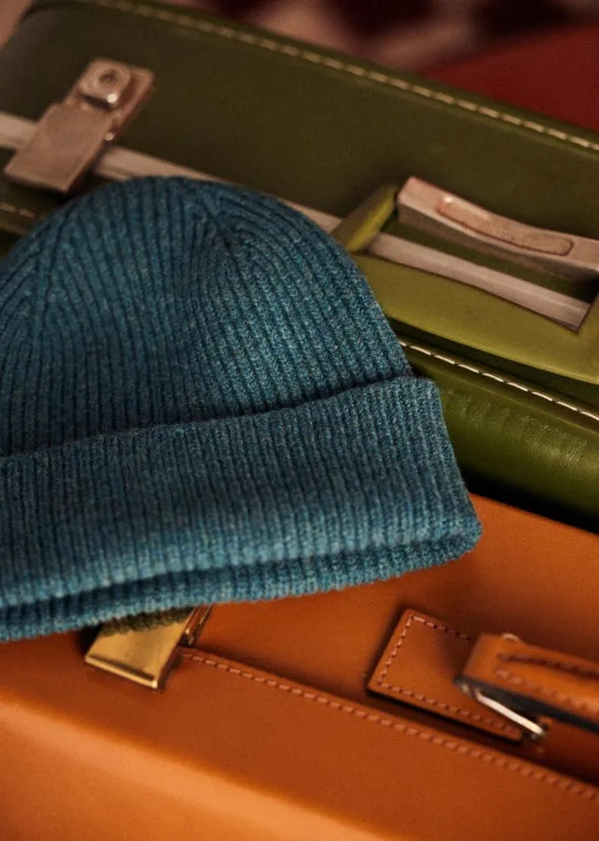 Szane Accessories Mens Turner Hat Steel Green