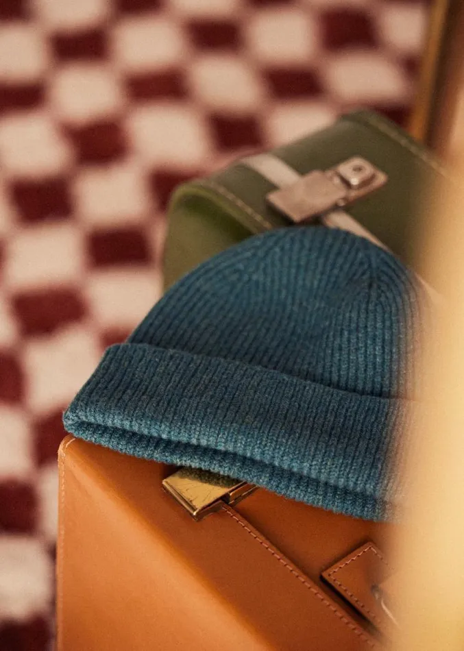 Szane Accessories Mens Turner Hat Steel Green