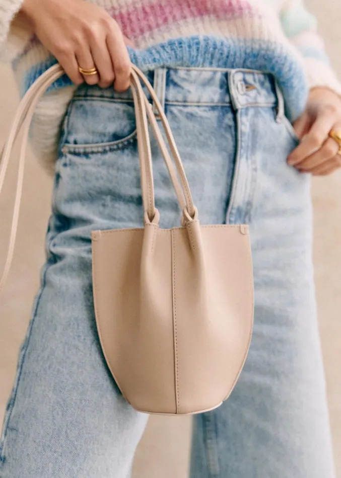 Szane Bags Womens Nano Romie Bag Smooth Sand